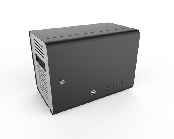 Compulocks ChargeBox - Tablet Security Charing Cabinet - 10 Devices - Charge and sync station - 10 l&auml;ht&ouml;liittimet (USB) - musta