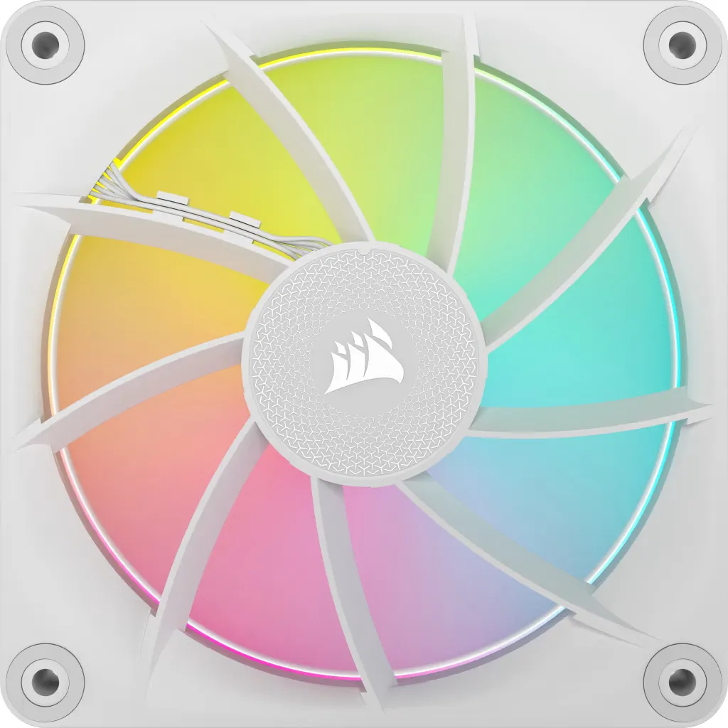 Corsair iCUE Link LX120 RGB, 120mm PWM - case fan, white