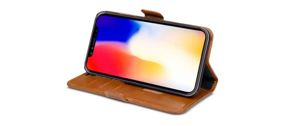 Dbramante1928 Copenhagen, iPhone Xr - Wallet Case, Tan