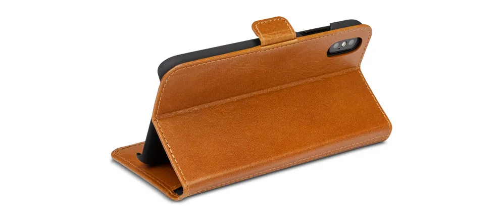 Dbramante1928 Copenhagen, iPhone Xr - Wallet Case, Tan