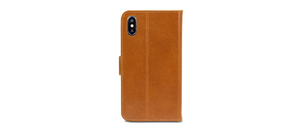 Dbramante1928 Copenhagen, iPhone Xr - Wallet Case, Tan