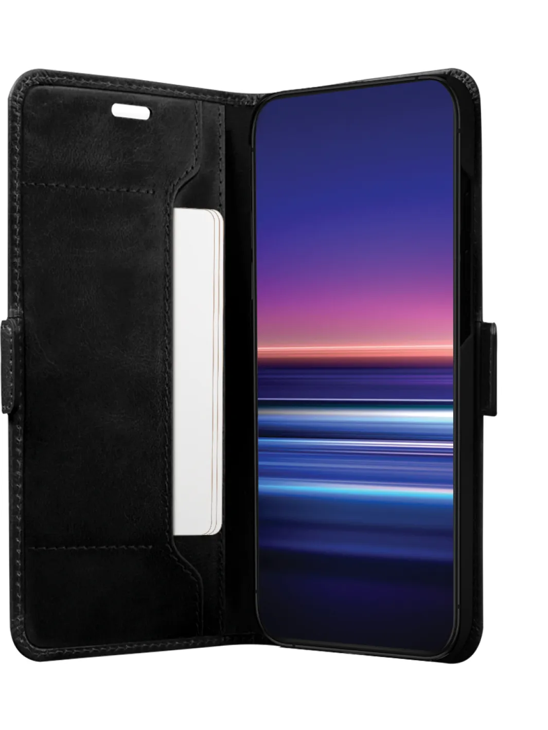 Dbramante1928 Copenhagen, Xperia 1 IV - Wallet Case, Black