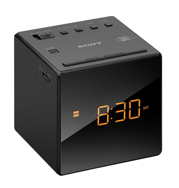 SONY ICFC1B clock radio black