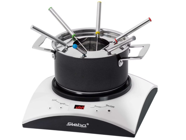 Steba IK 11 S Induction Hot Plate, 1000 Watt, White/Black