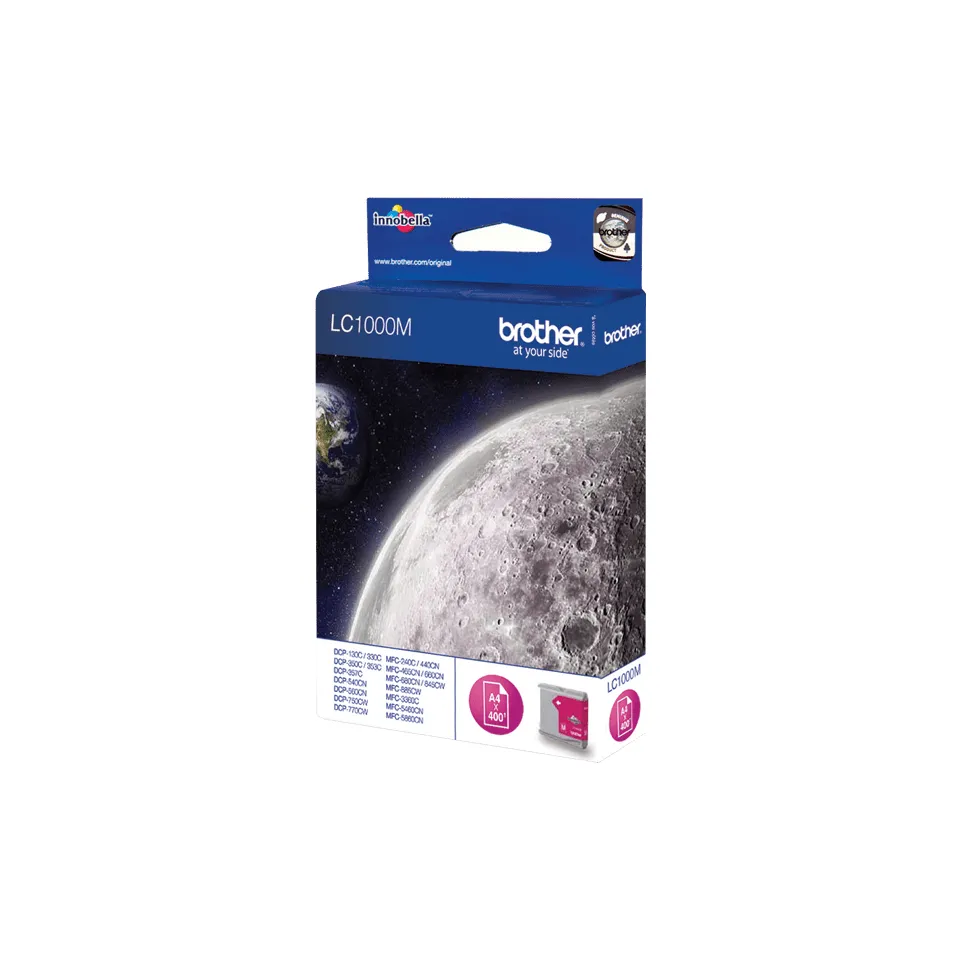 BROTHER LC-1000M TONER MAGENTA 400P