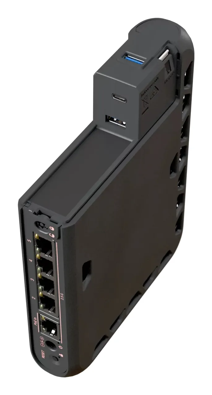 MikroTik hAP be3 Media - Langaton reititin, Musta