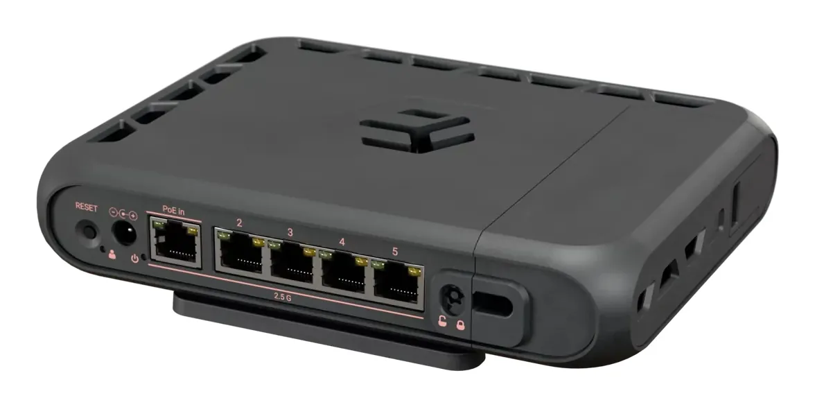 MikroTik hAP be3 Media - Langaton reititin, Musta
