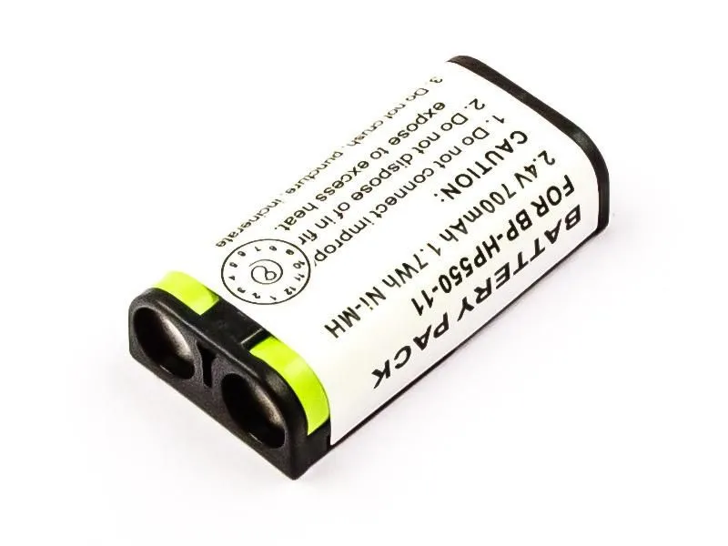 2 Cell Ni-MH 2.4V 700mAh 1.7wh