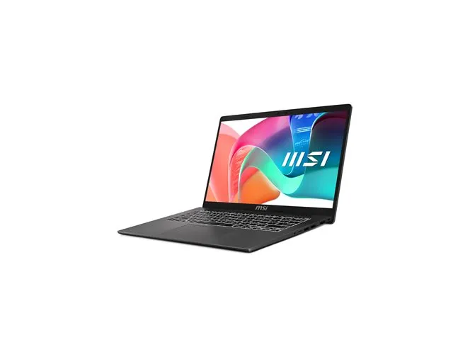 MSI 14&quot; Modern F14. Intel Core i5-13335U, 16GB RAM, 512GB SSD, Windows 11 Home - Notebook, Platinum Grey