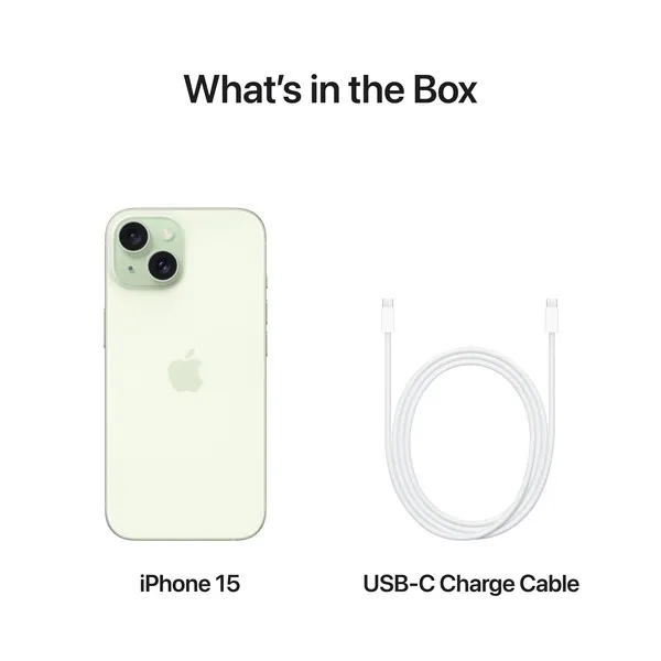 Apple iPhone 15 512 Gt -iOS-puhelin, Vihre&auml;