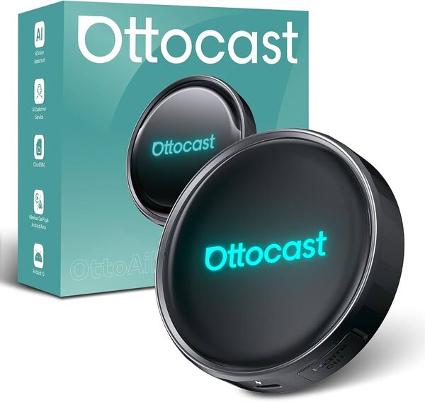 OTTOCAST OTTOAIBOX P3 Pro Android Wireless Adapter Black