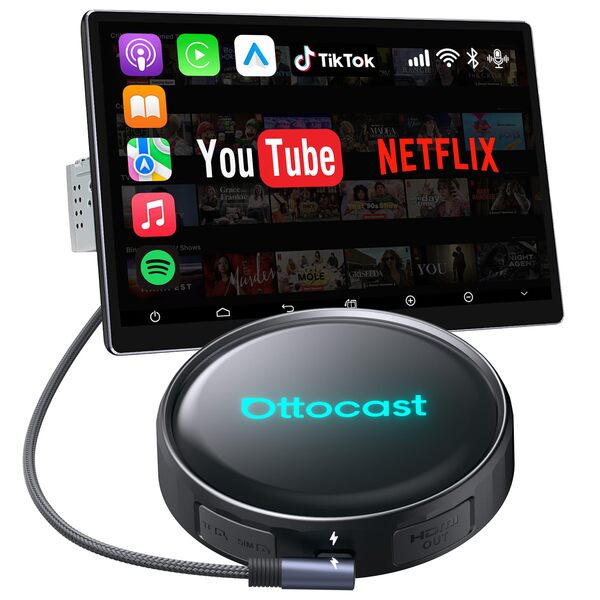 OTTOCAST OTTOAIBOX P3 Pro Android Wireless Adapter Black