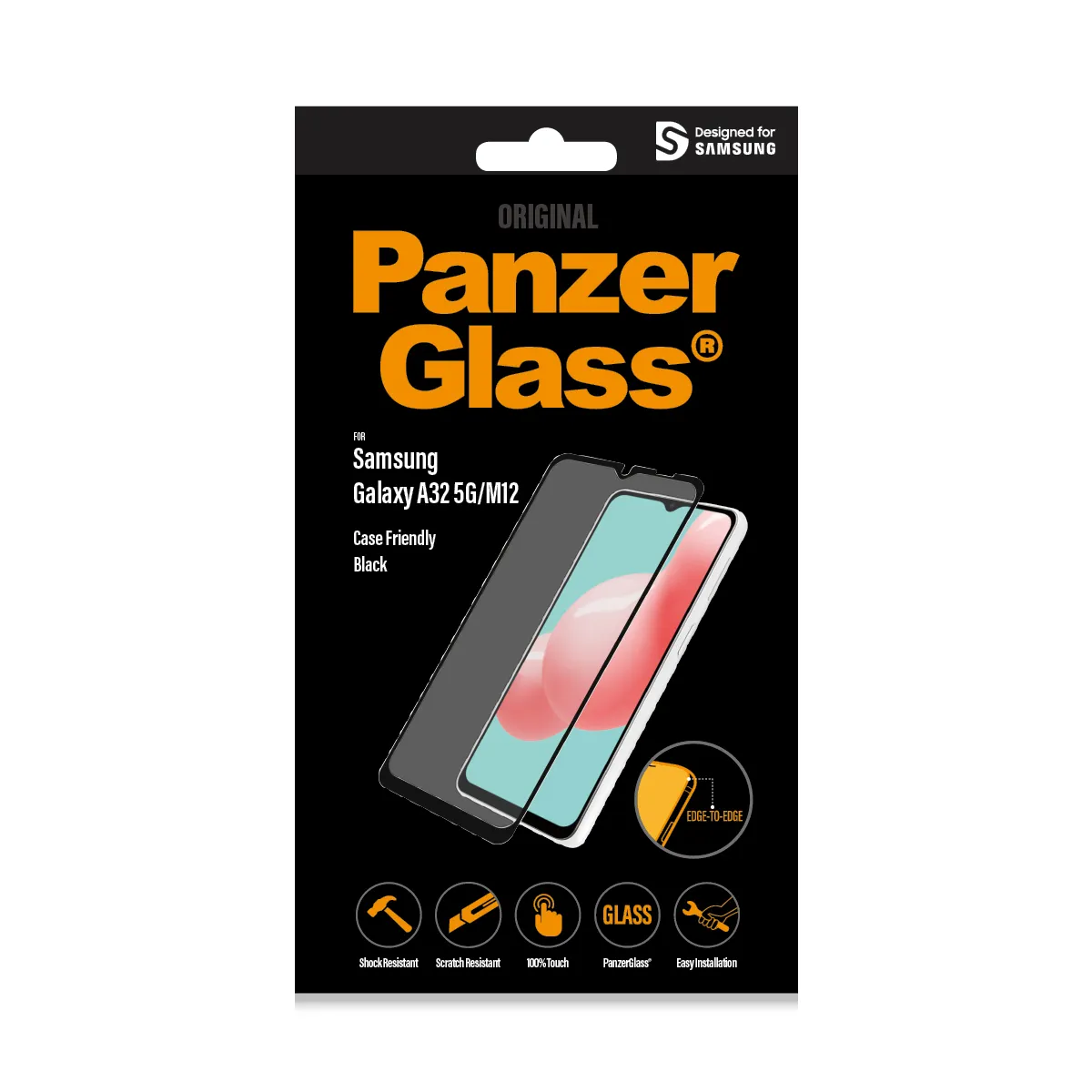 PanzerGlass Case Friendly, Galaxy A32 5G - sk&auml;rmskydd