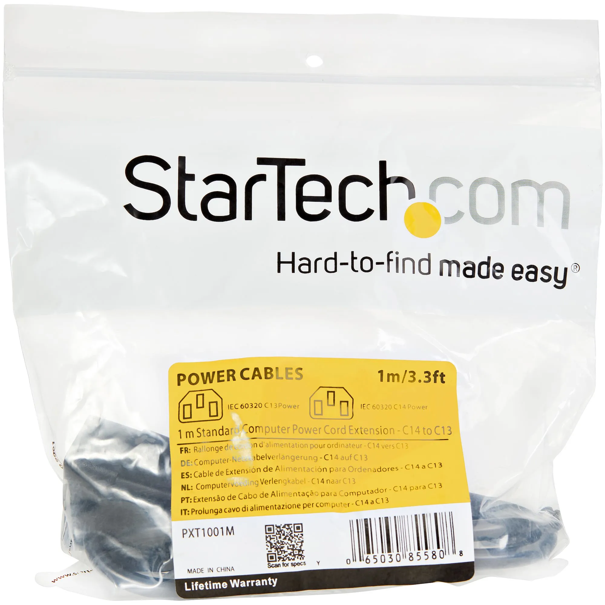 1M C14 TO C13 POWER CORD