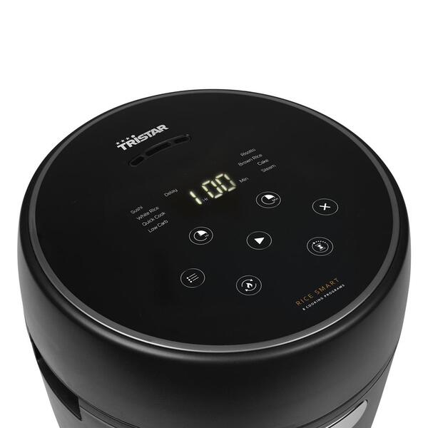 Tristar RK-6238 Digital Rice Cooker, 0.6 L, 350 W, Black