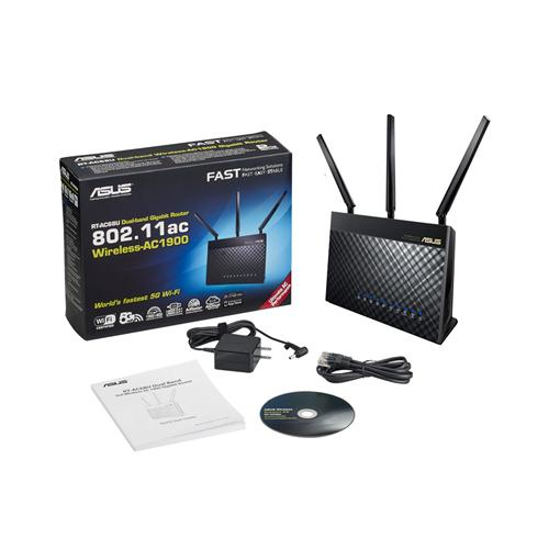 Asus RT-AC68U, AC1900, Dual-Band - Wi-Fi router