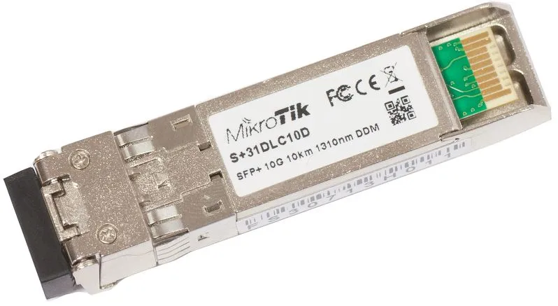Mikrotik S+31DLC10D SFP+ dual fiber 10gig SM 10km 1310nm