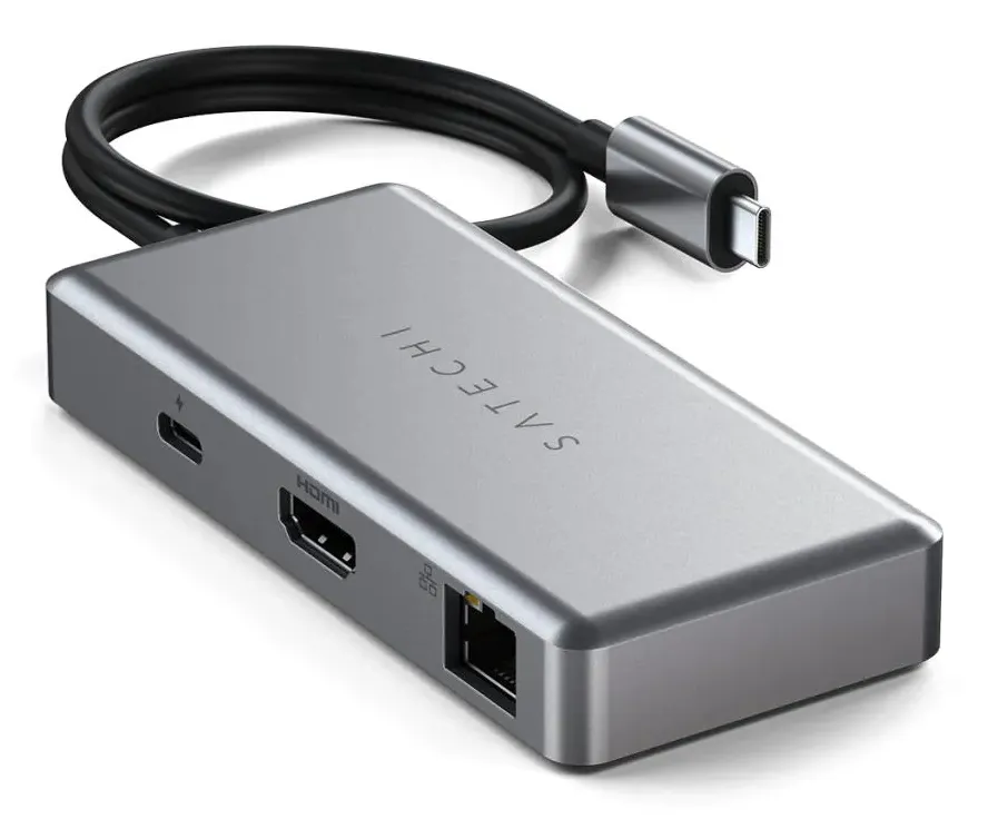 Satechi USB-C moniliit&auml;nt&auml; Chromebookille