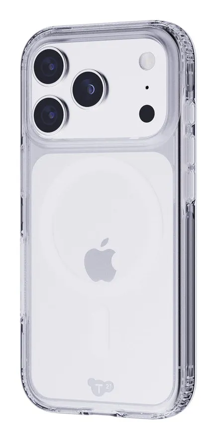 Tech21 Evo Clear MagSafe Case for iPhone 17 Pro, Clear