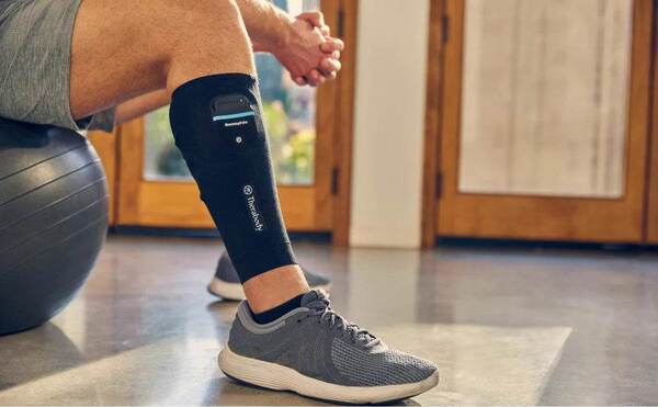 Therabody RecoveryPulse Calf kompressions- och vibrations&auml;rm f&ouml;r vad - XL