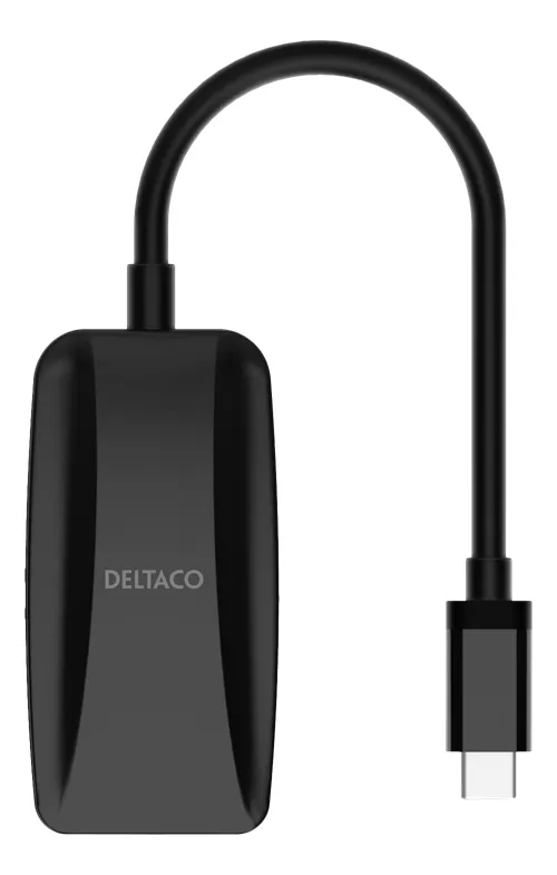 Deltaco USB-C - DisplayPort - adapter,  Black