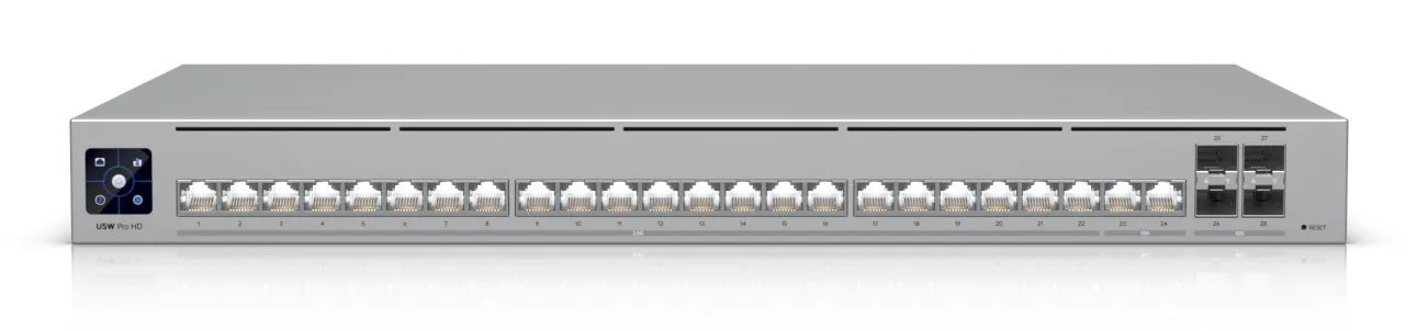 Professional-grade, Layer 3 EtherlightingT switch with