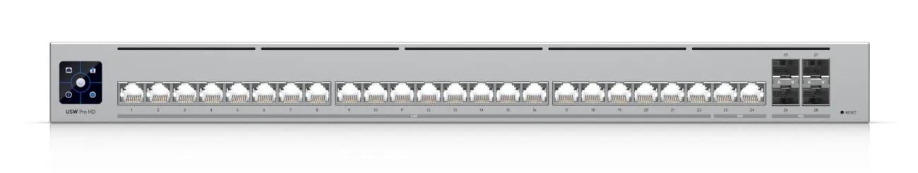 Professional-grade, Layer 3 EtherlightingT switch with