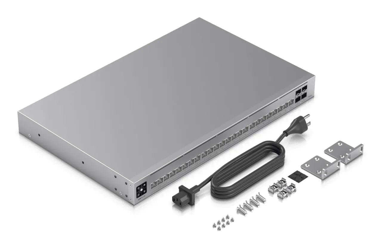 Professional-grade, Layer 3 EtherlightingT switch with