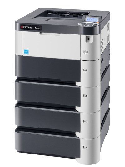 Kyocera FS-2100DN - Tulostin - yksiv&auml;rinen - Dupleksi - laser - Legal, A4 - 1200 pistett&auml;/tuuma - jopa 40 sivua/min - kapasiteetti: 600 arkkia - USB, Gigabit LA