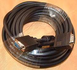 Suomen Addon VGA &ndash; VGA - kabel, 10 m, Svart