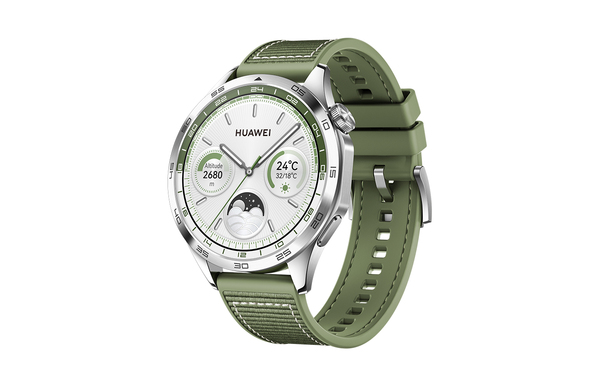Huawei Watch GT4 Active -&auml;lykello, 46 mm, vihre&auml;