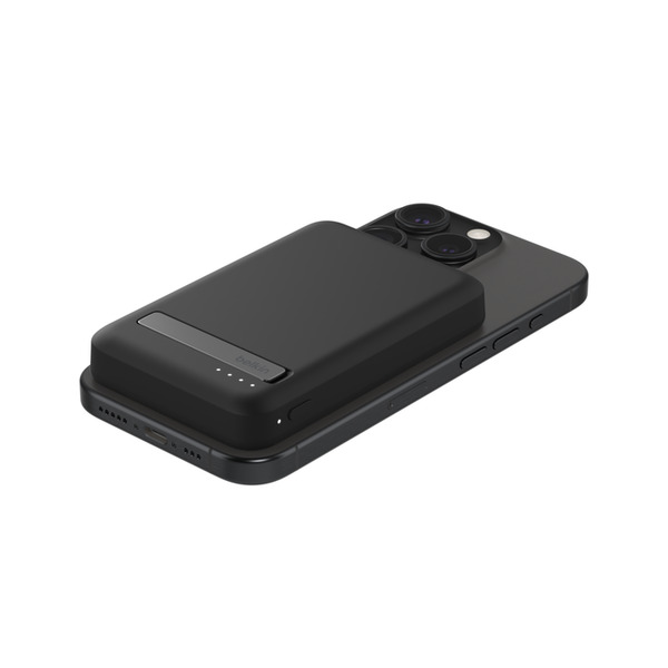 Belkin BoostCharge Qi2 MagSafe 5K 15W - power bank, Svart
