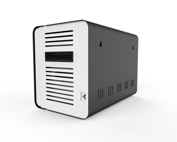 Compulocks ChargeBox - Tablet Security Charing Cabinet - 10 Devices - Charge and sync station - 10 l&auml;ht&ouml;liittimet (USB) - musta