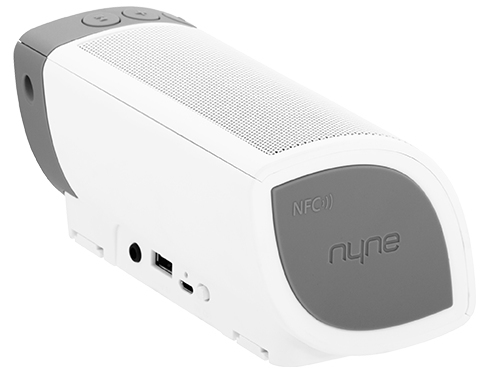 NYNE Cruiser, kannettava Bluetooth4.0-kaiutin, 2200mA, NFC, val/harm