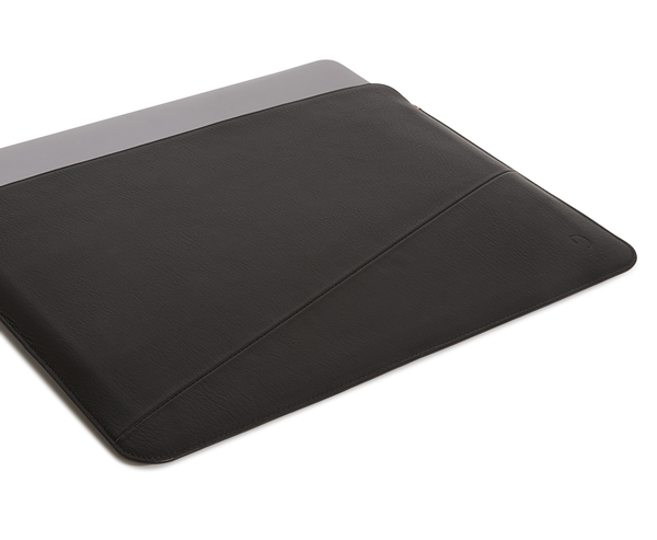 Decoded - Leather Frame Sleeve for Macbook 13 Black