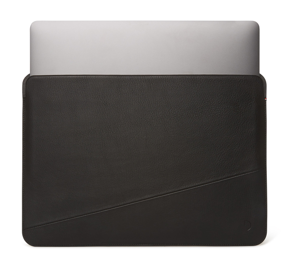 Decoded - Leather Frame Sleeve for Macbook 13 Black