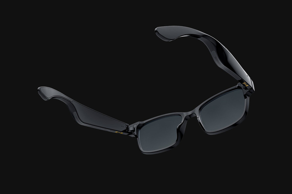 Razer Anzu Smart Glasses  - Round Design, Size L, Black