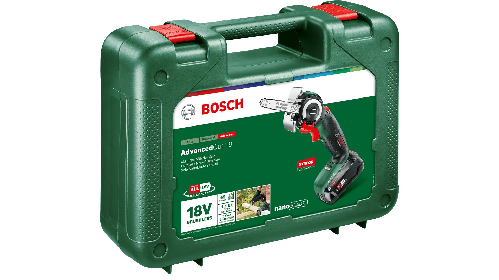 BOSCH AdvancedCut 18, GAL, 1x 2.5Ah (K) - 06033D5101