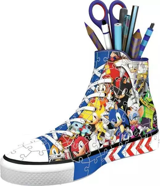 3D Puzzle Sneakers Sonic the Hedgehog 11593 - pussel, 108 bitar