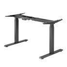 Logilink Electrically adjustable desk frame, 2 motors, 620–1280 mm, black