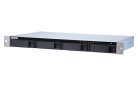 QNAP 4-Bay 4-Bay quad-core 1.7 GHz short-depth rackmount NAS with 100W power supply 2GB DDR3 SODIMM RAM max 8GB SATA 6Gb/s 1x 10GbE