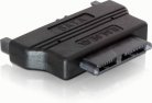 DeLOCK adapter SATA+ström(15+7) - Slim SATA+ström(7+6), ha-ho, svart