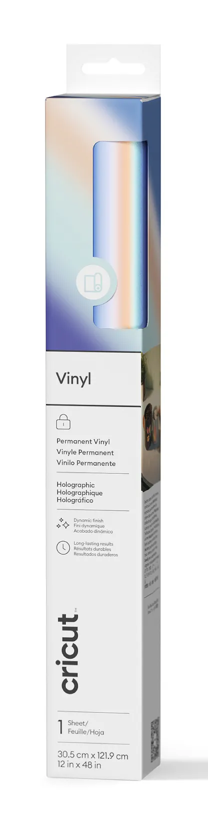 Cricut Holographic Vinyl 30x120cm (Blue)