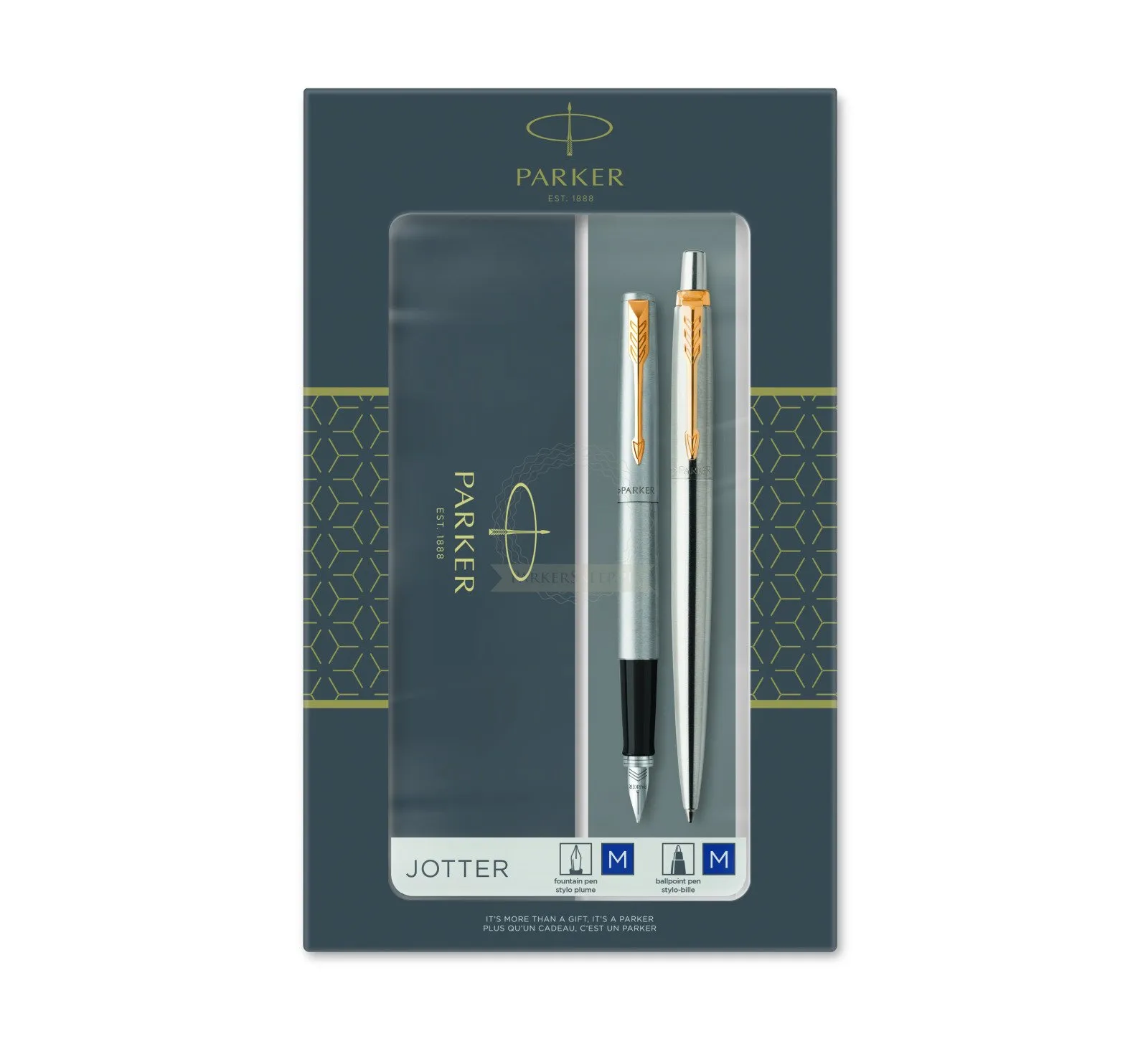 Parker Duoset Jotter - ballpoint+fountain pen