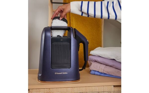 Russell Hobbs Garment Supreme Steam Maestro 27600-56/RH Handheld 2-in-1 Garment Steamer and Steam Press 1700 W Blue