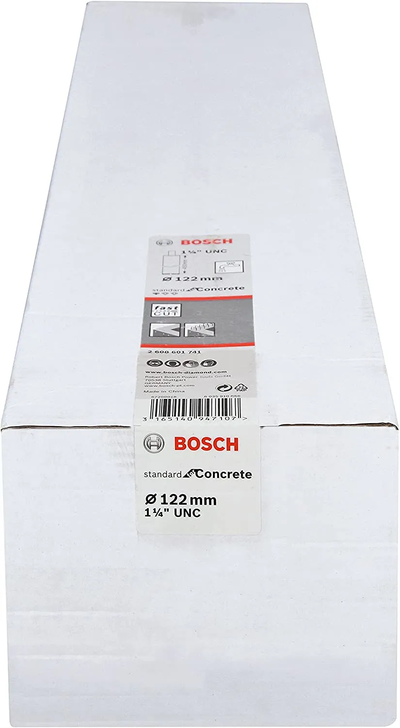 Bosch diamond wet drill bit 122x450mm, 1 1/4 &quot; - 2608601741