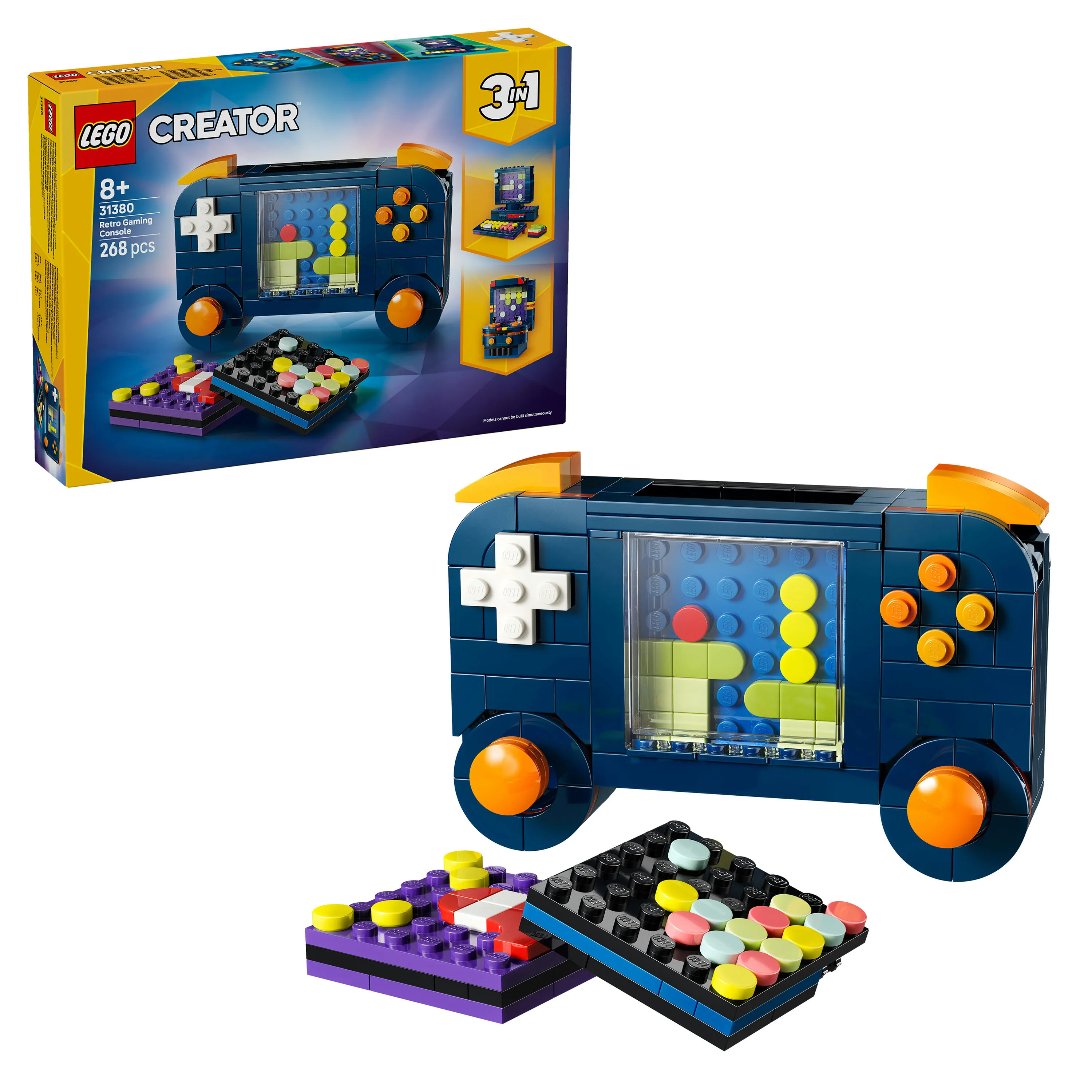 LEGO Creator 3-in-1 Retrotyylinen pelikonsoli 31380
