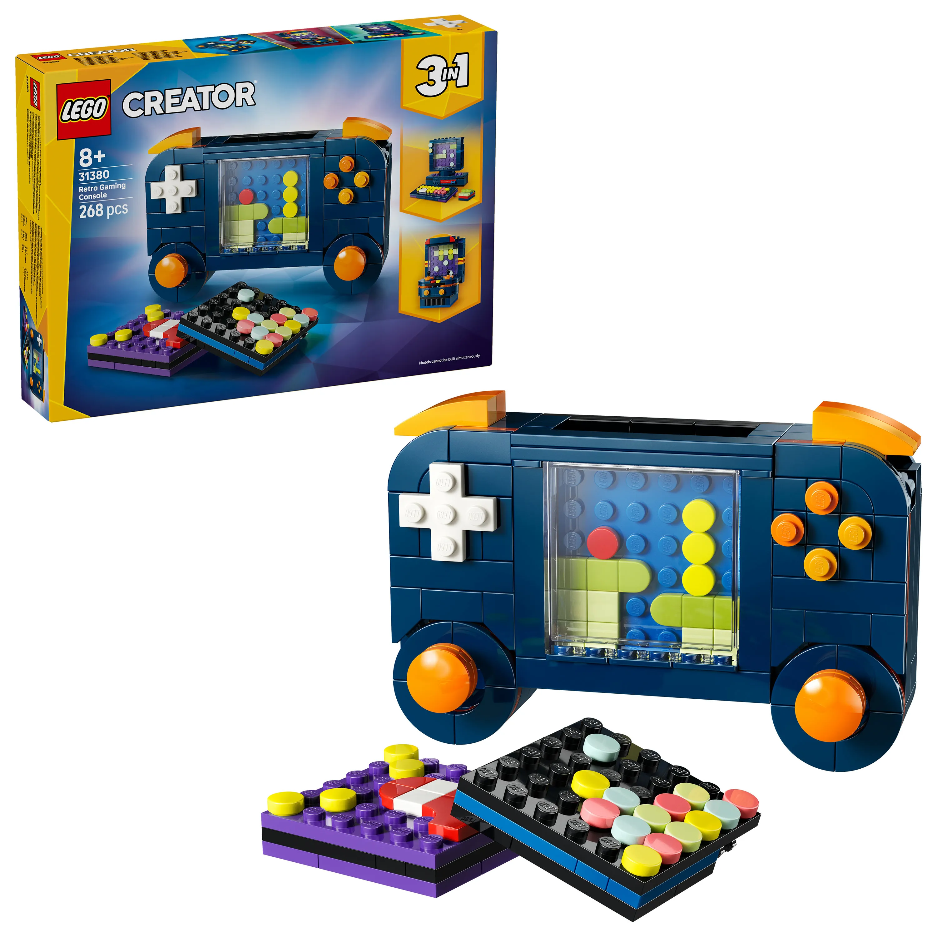 LEGO Creator 3-in-1 Retrotyylinen pelikonsoli 31380