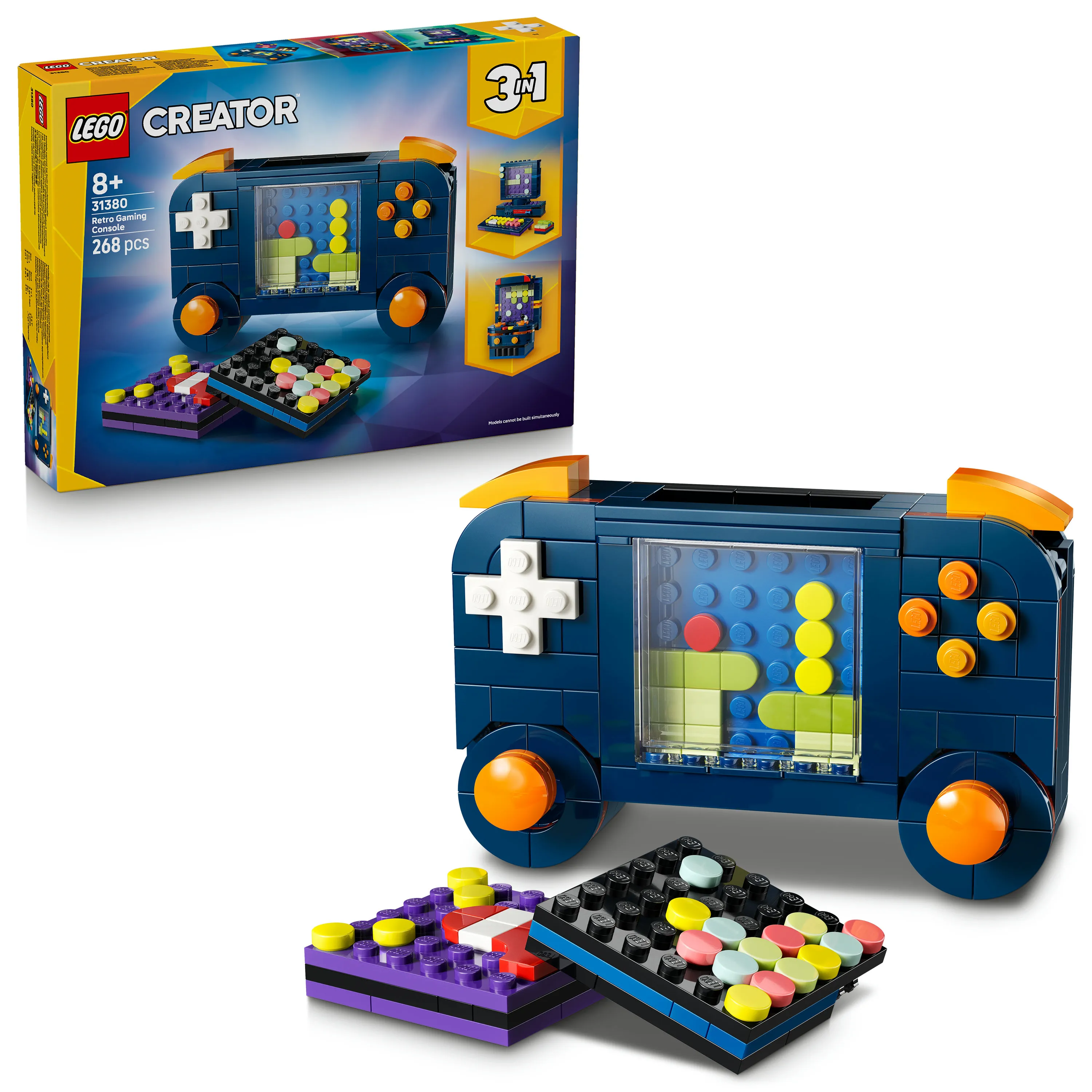 LEGO Creator 3-in-1 Retrotyylinen pelikonsoli 31380