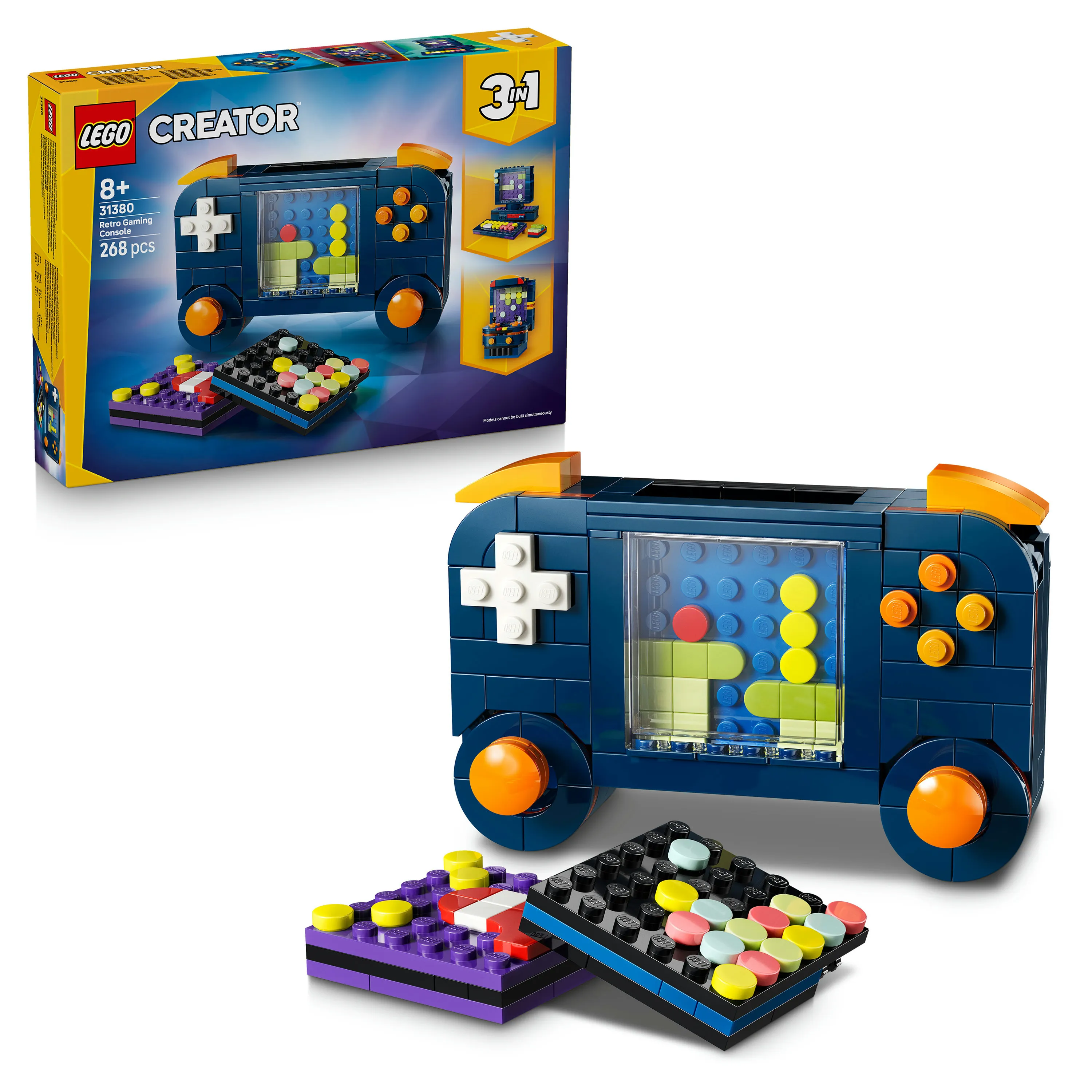 LEGO Creator 3-in-1 Retrotyylinen pelikonsoli 31380